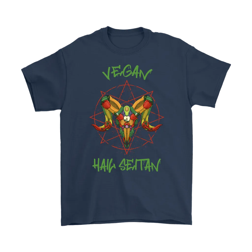 Funny Vegan T-shirt, Funny Gift for Vegan, Vegan Gift, Hail Seitan Shirt