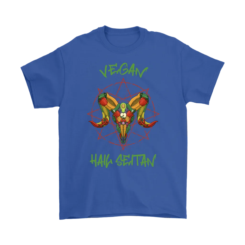 Funny Vegan T-shirt, Funny Gift for Vegan, Vegan Gift, Hail Seitan Shirt