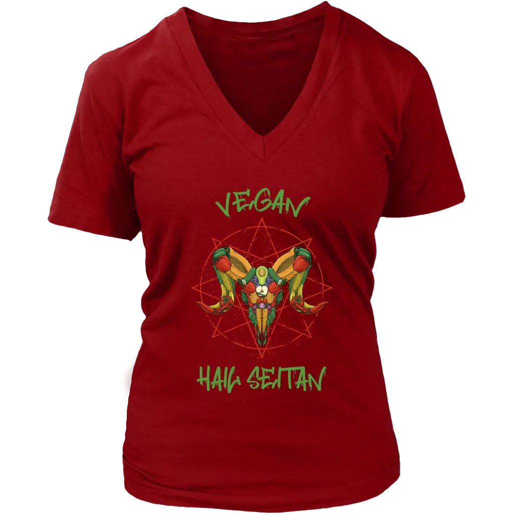 Funny Vegan T-shirt, Funny Gift for Vegan, Vegan Gift, Hail Seitan Shirt