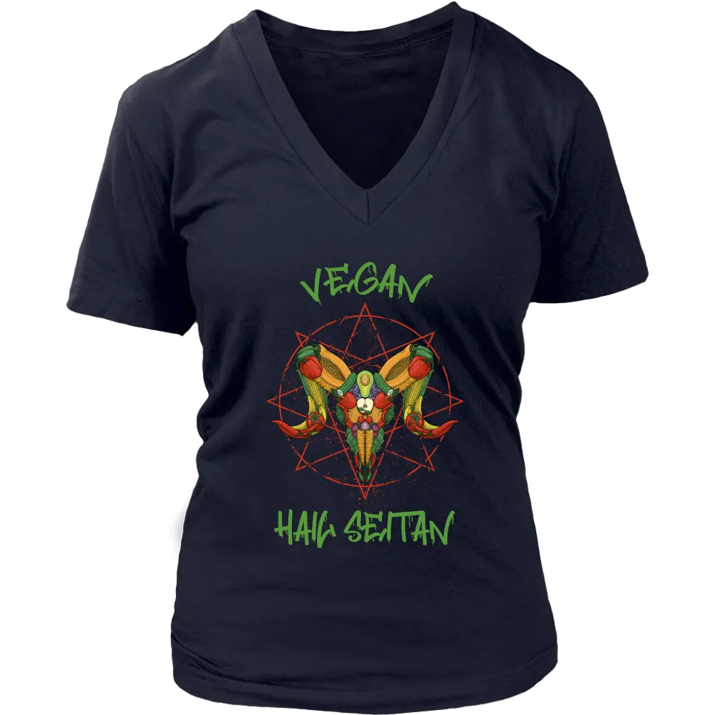 Funny Vegan T-shirt, Funny Gift for Vegan, Vegan Gift, Hail Seitan Shirt