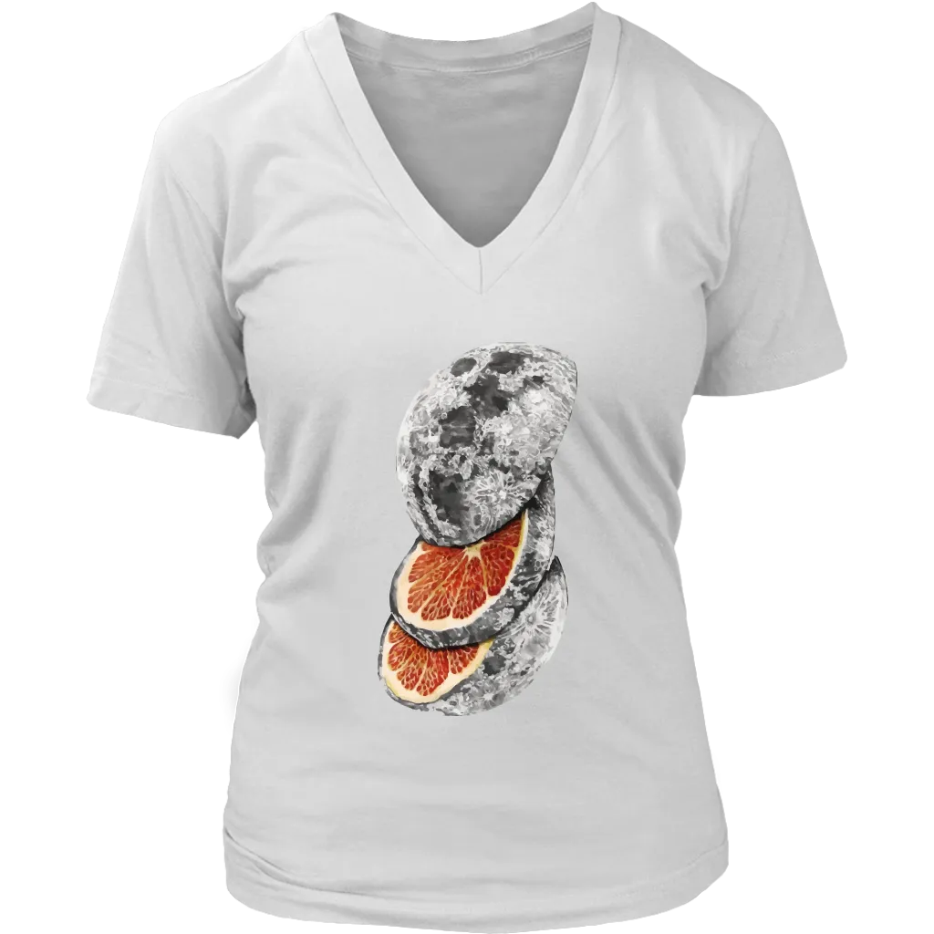 Grapefruit Moon T-shirt, Moon Gift, Grapefruit Moon Shirt, Slice the Moon Gift