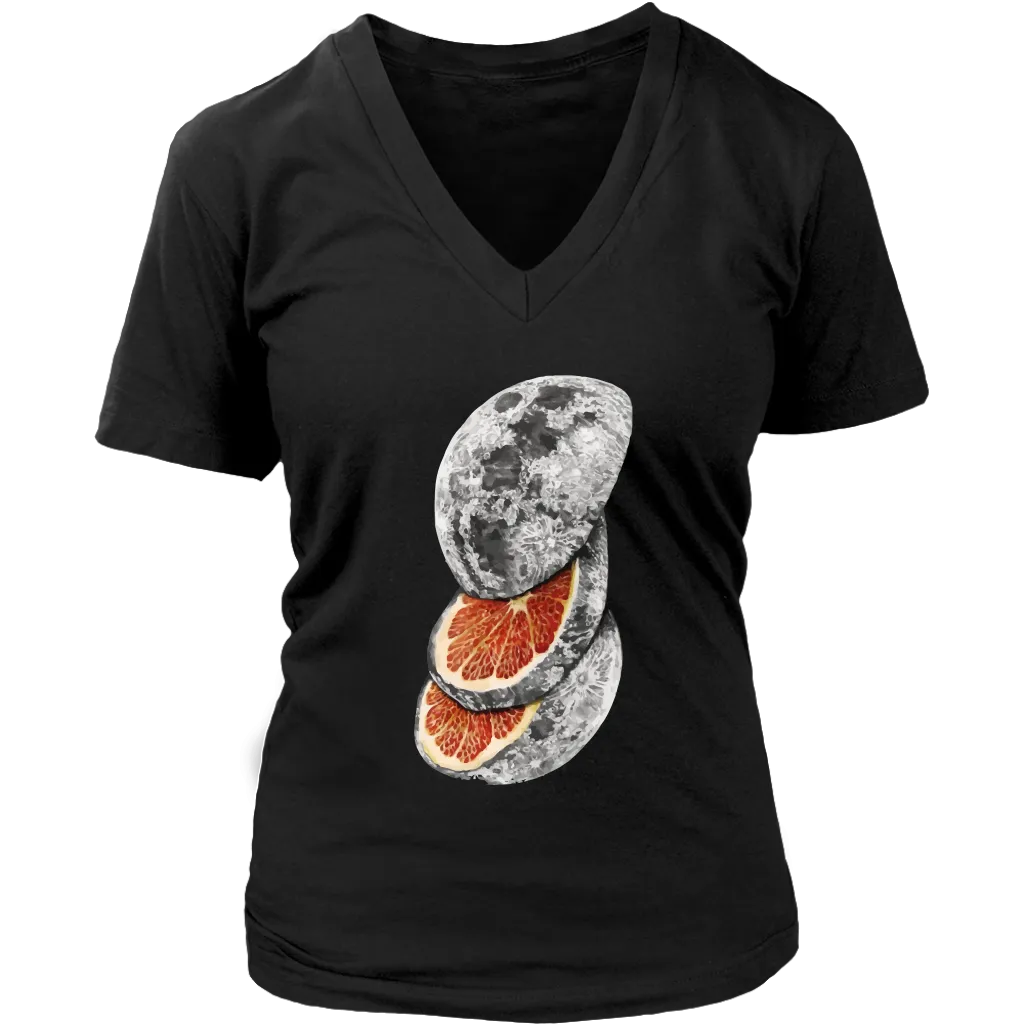 Grapefruit Moon T-shirt, Moon Gift, Grapefruit Moon Shirt, Slice the Moon Gift