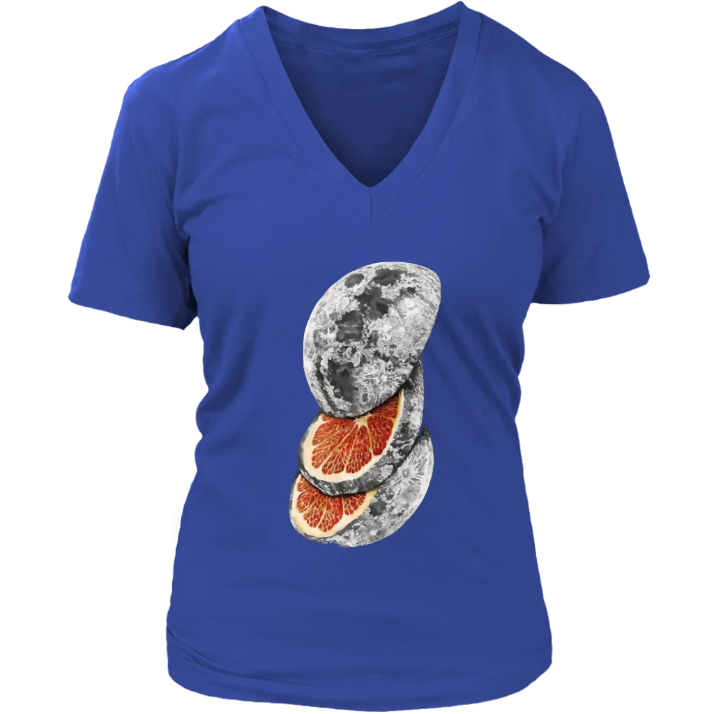 Grapefruit Moon T-shirt, Moon Gift, Grapefruit Moon Shirt, Slice the Moon Gift