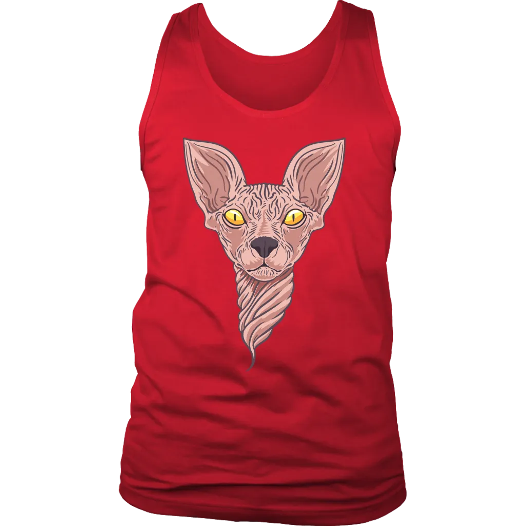 Hairless Cat Shirt, Twisty-cat T-shirt
