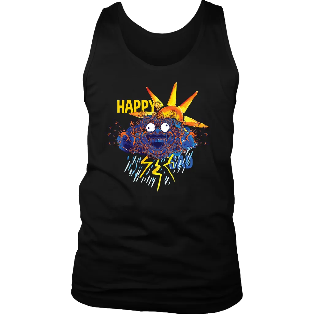 Happy and Sad T-shirt, Yin and Yang Gift, Happy and Sad Shirt, Sun and Storm T-shirt