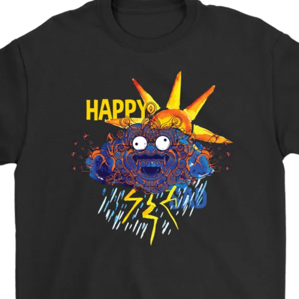 Happy and Sad T-shirt, Yin and Yang Gift, Happy and Sad Shirt, Sun and Storm T-shirt