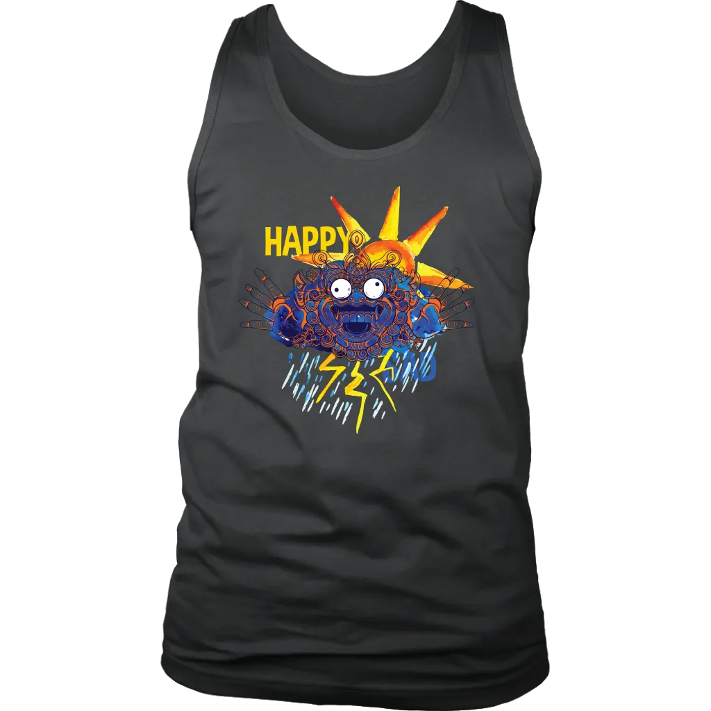 Happy and Sad T-shirt, Yin and Yang Gift, Happy and Sad Shirt, Sun and Storm T-shirt