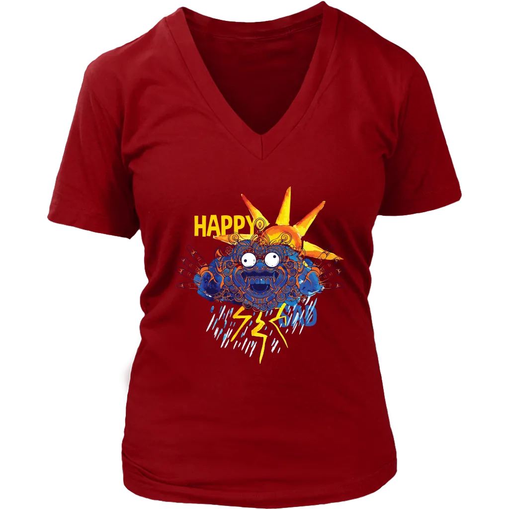 Happy and Sad T-shirt, Yin and Yang Gift, Happy and Sad Shirt, Sun and Storm T-shirt