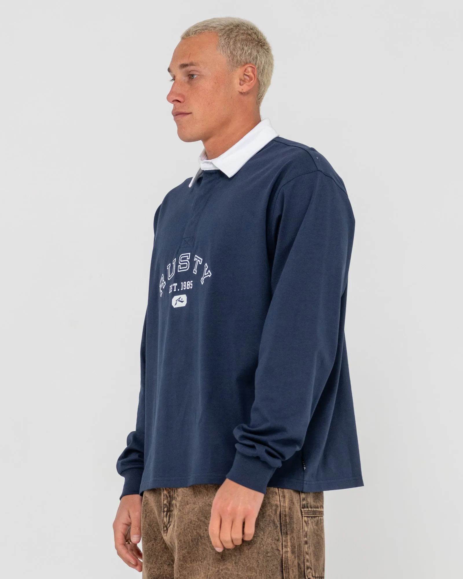 Harvard Oversized Rugby Jersey