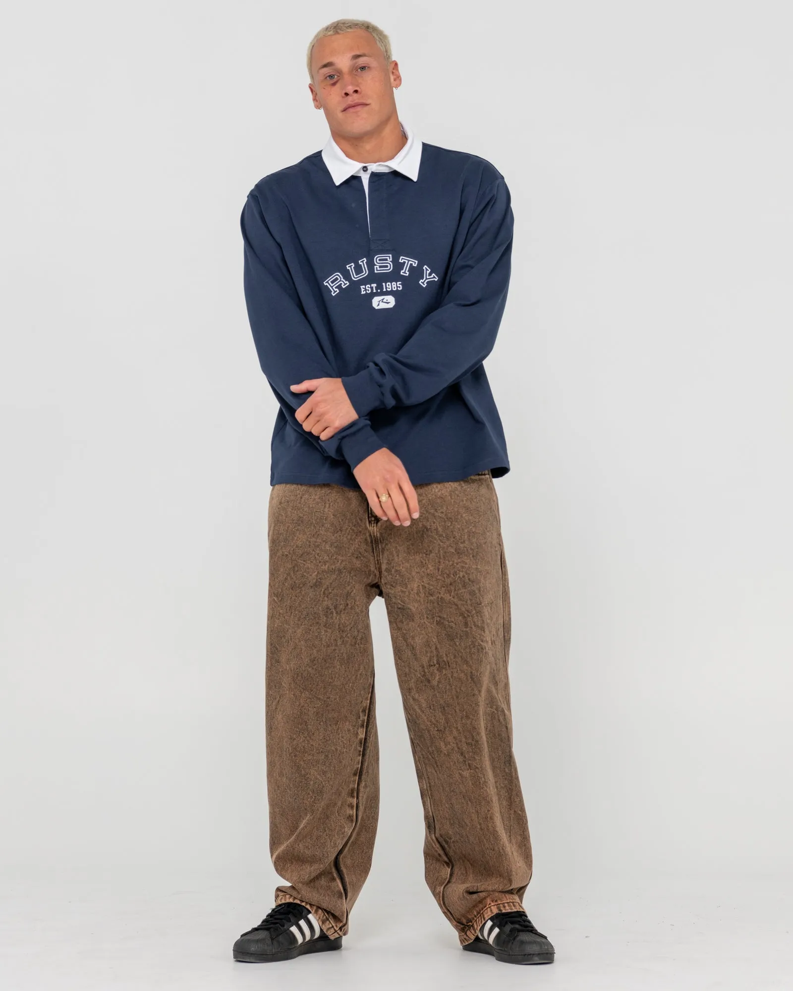 Harvard Oversized Rugby Jersey