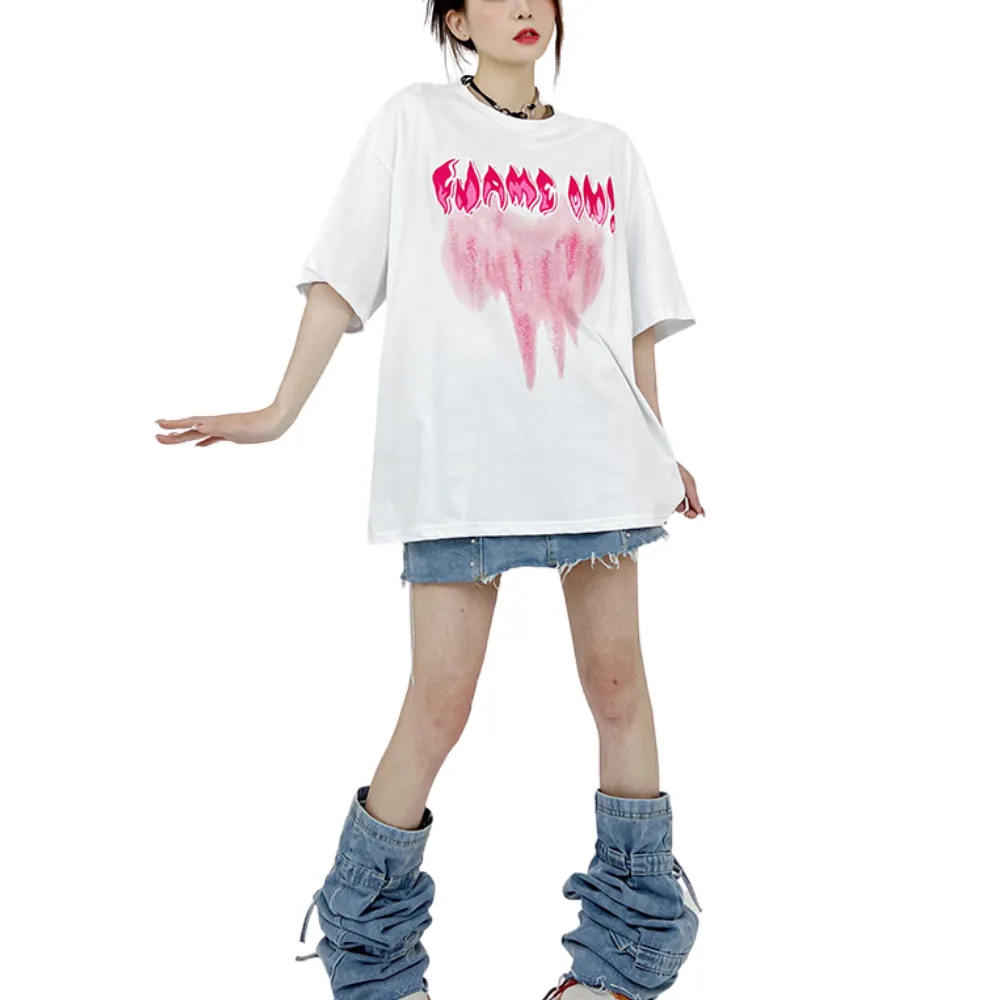 High Street Flame Alphabet T-Shirt