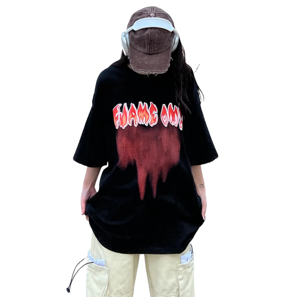 High Street Flame Alphabet T-Shirt