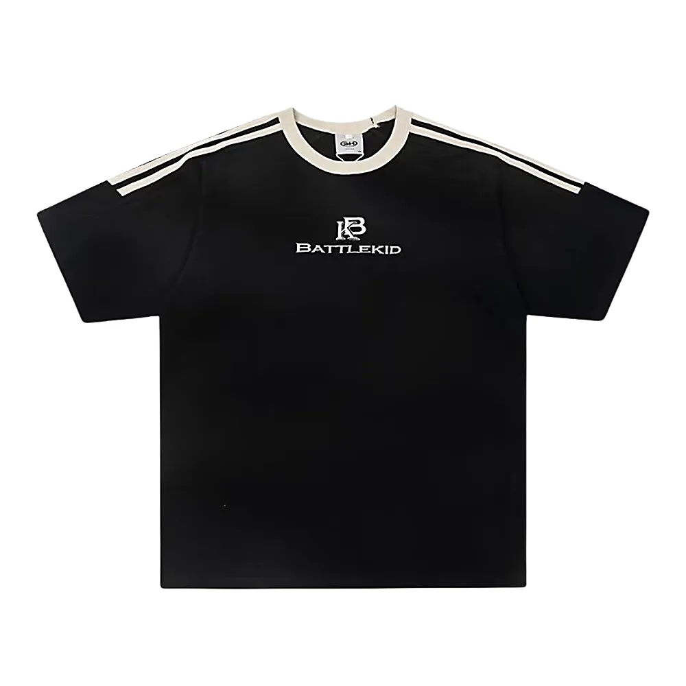 High Street Heavy Letter Embroidered T-shirt