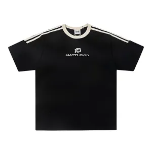 High Street Heavy Letter Embroidered T-shirt
