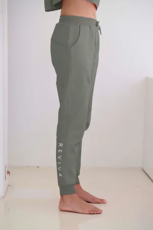 High-waisted Jogger Khaki