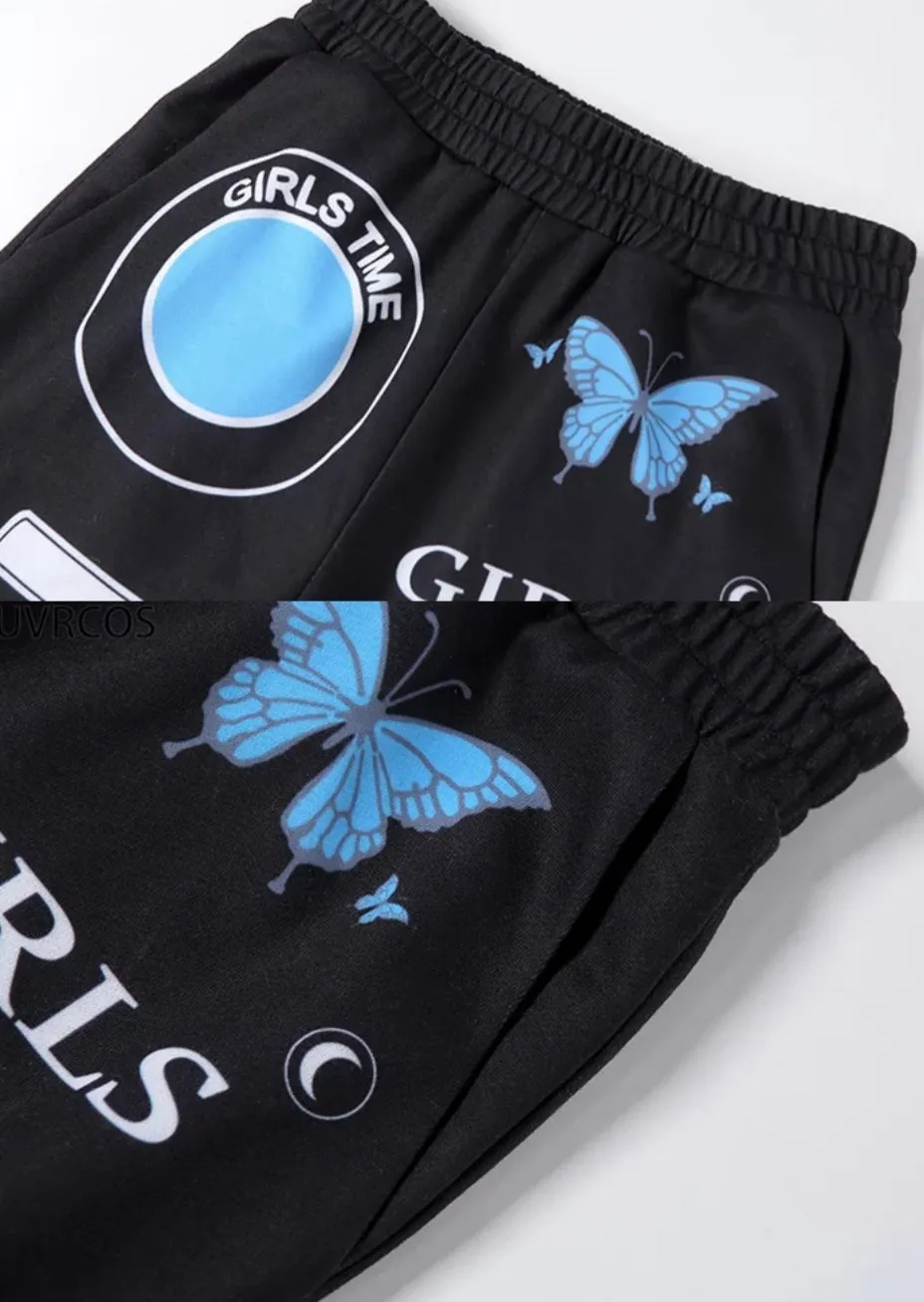 Hip Hop Print Pants