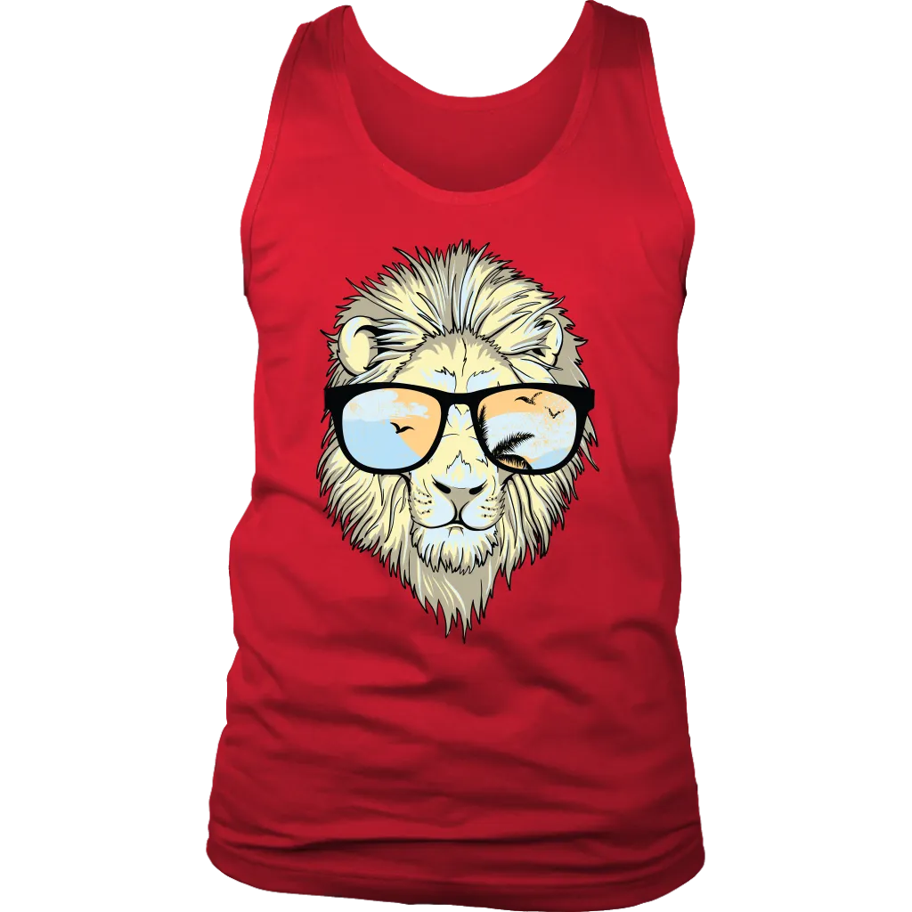 Hipster Lion T-shirt, Funny Gift for Lion Lover, Hipster Lion Shirt, Lion Shirt, Lion T-shirt