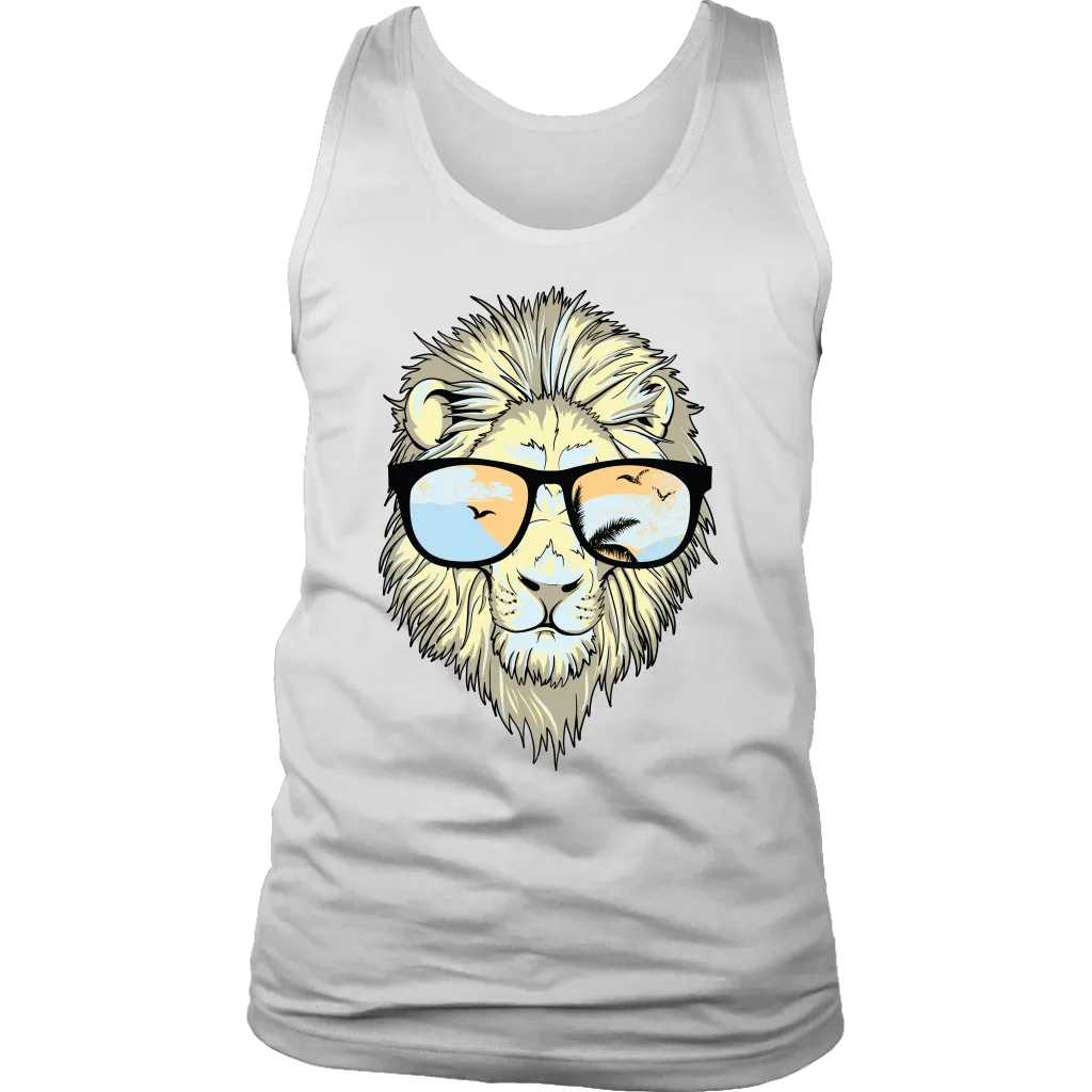 Hipster Lion T-shirt, Funny Gift for Lion Lover, Hipster Lion Shirt, Lion Shirt, Lion T-shirt