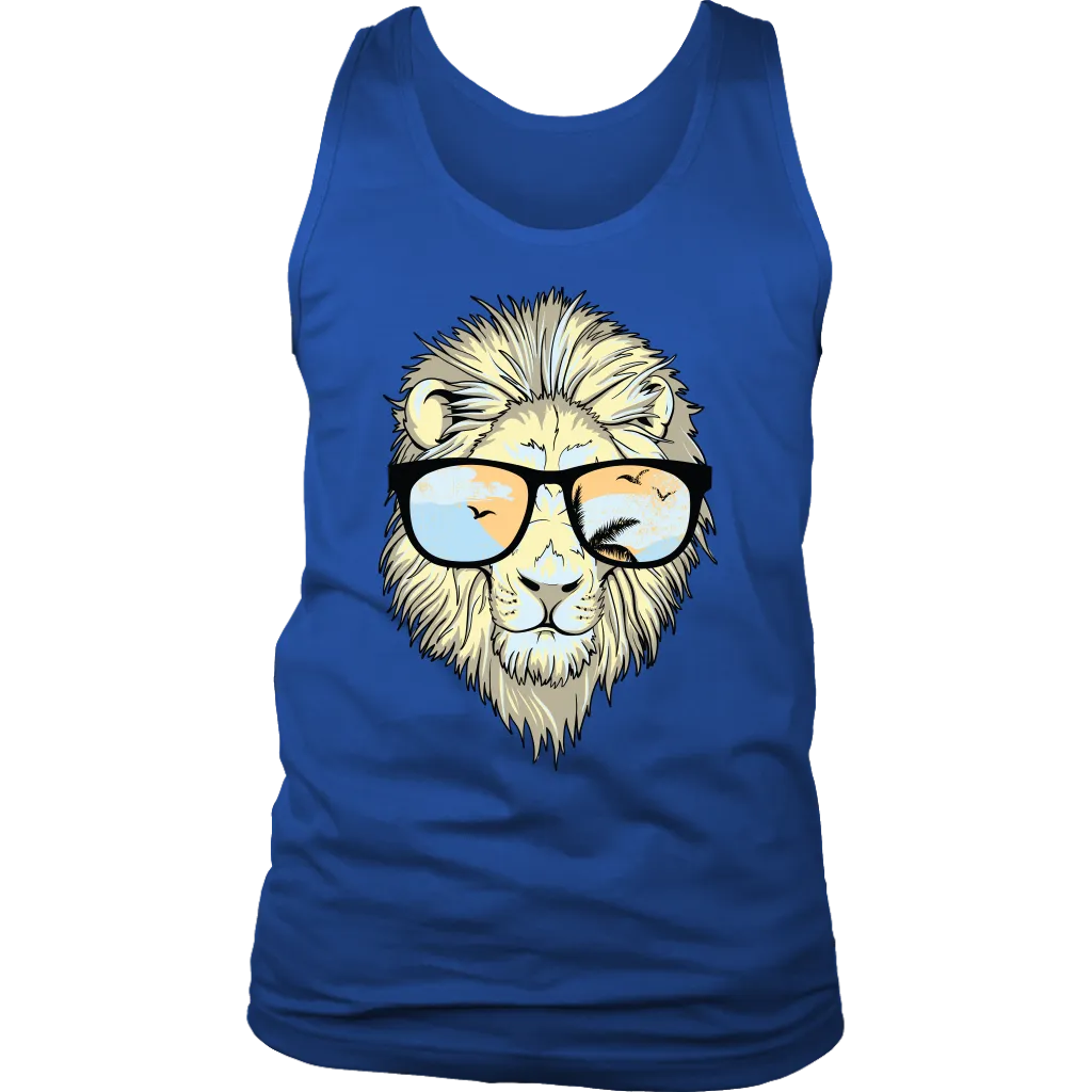 Hipster Lion T-shirt, Funny Gift for Lion Lover, Hipster Lion Shirt, Lion Shirt, Lion T-shirt
