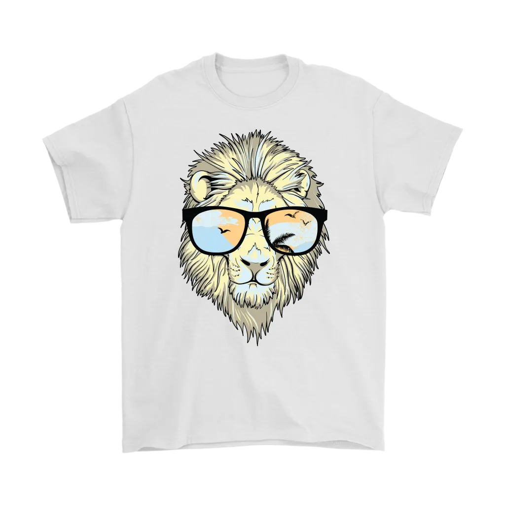 Hipster Lion T-shirt, Funny Gift for Lion Lover, Hipster Lion Shirt, Lion Shirt, Lion T-shirt