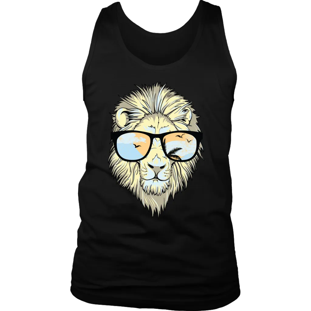 Hipster Lion T-shirt, Funny Gift for Lion Lover, Hipster Lion Shirt, Lion Shirt, Lion T-shirt