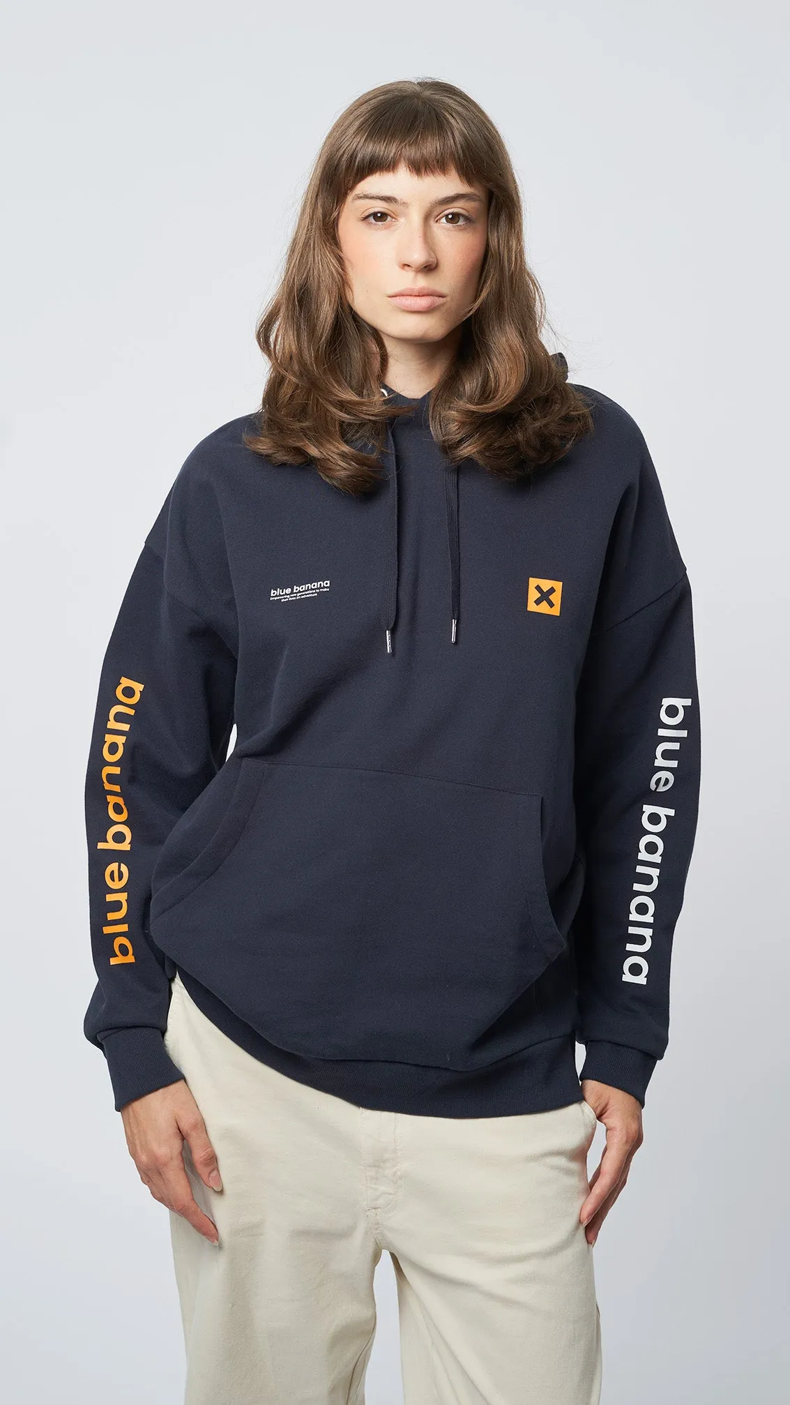 HOODIE CORE AZUL MARINO