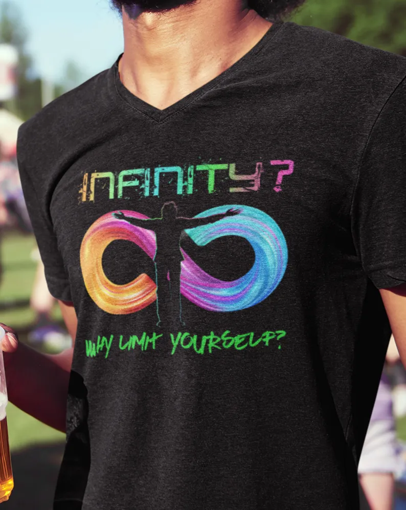 Inspirational T-shirt, Infinity T-shirt, No Limits T-shirt, Positive Affirmation T-shirt