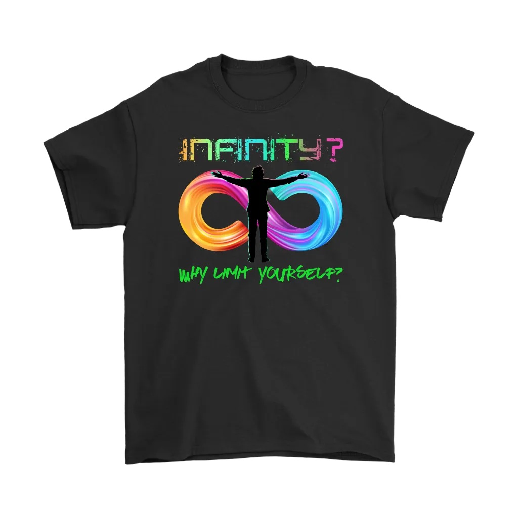Inspirational T-shirt, Infinity T-shirt, No Limits T-shirt, Positive Affirmation T-shirt