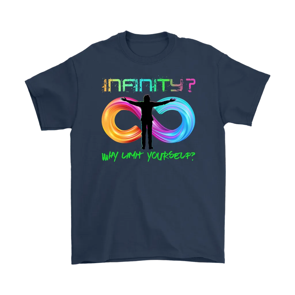 Inspirational T-shirt, Infinity T-shirt, No Limits T-shirt, Positive Affirmation T-shirt