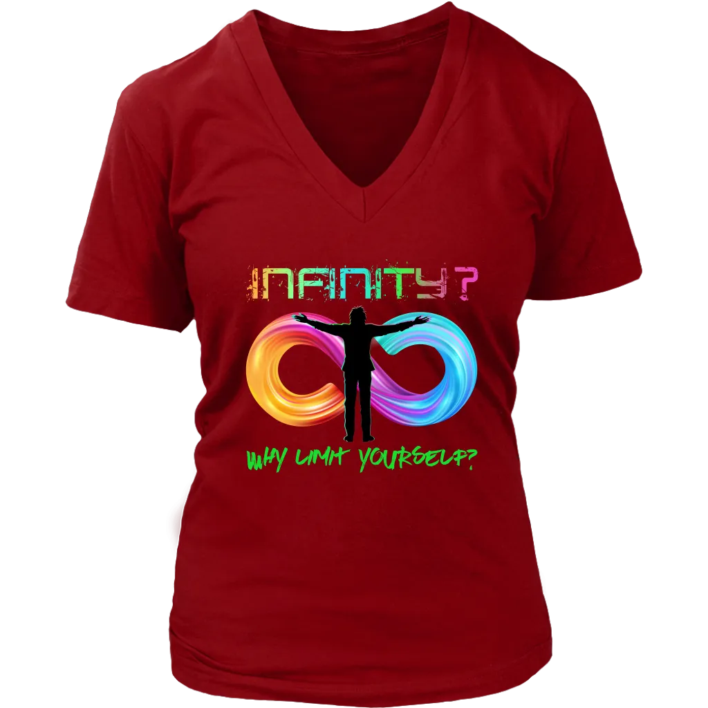 Inspirational T-shirt, Infinity T-shirt, No Limits T-shirt, Positive Affirmation T-shirt