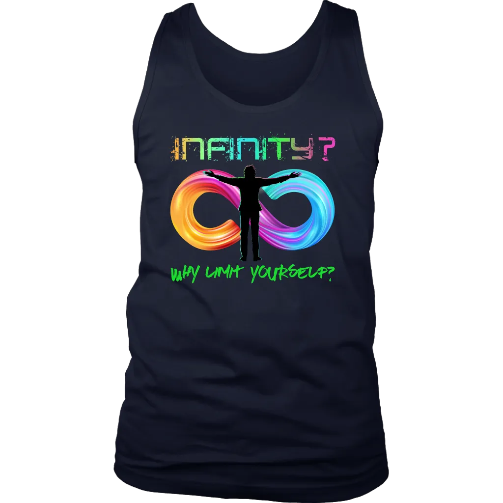 Inspirational T-shirt, Infinity T-shirt, No Limits T-shirt, Positive Affirmation T-shirt