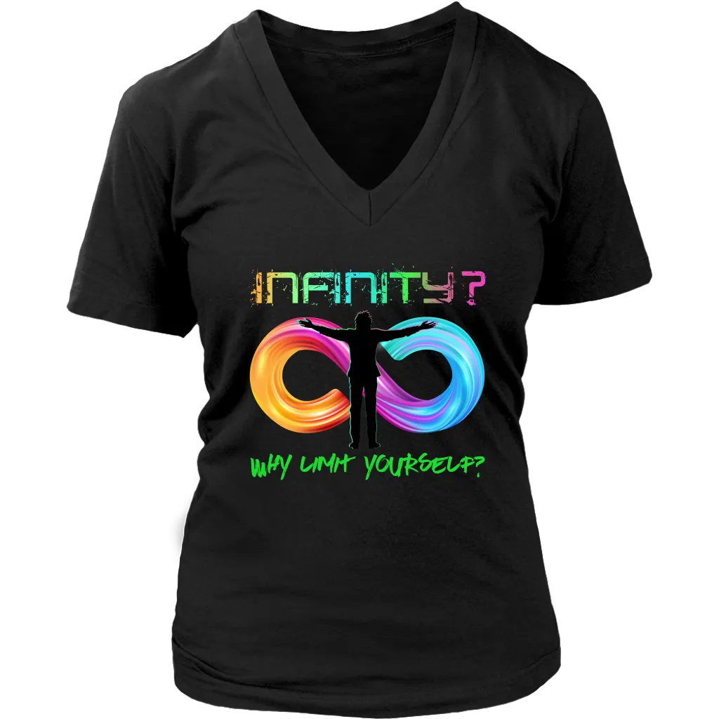 Inspirational T-shirt, Infinity T-shirt, No Limits T-shirt, Positive Affirmation T-shirt