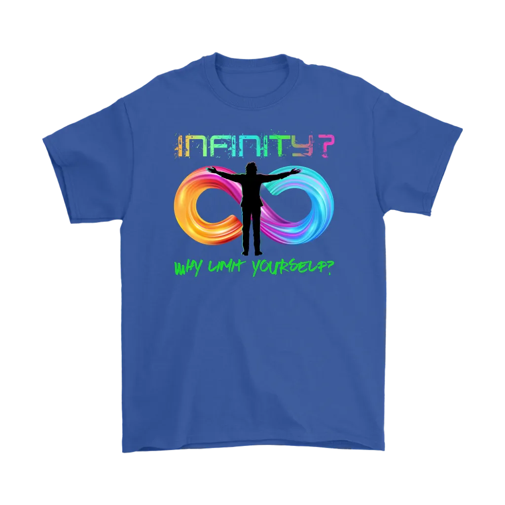 Inspirational T-shirt, Infinity T-shirt, No Limits T-shirt, Positive Affirmation T-shirt
