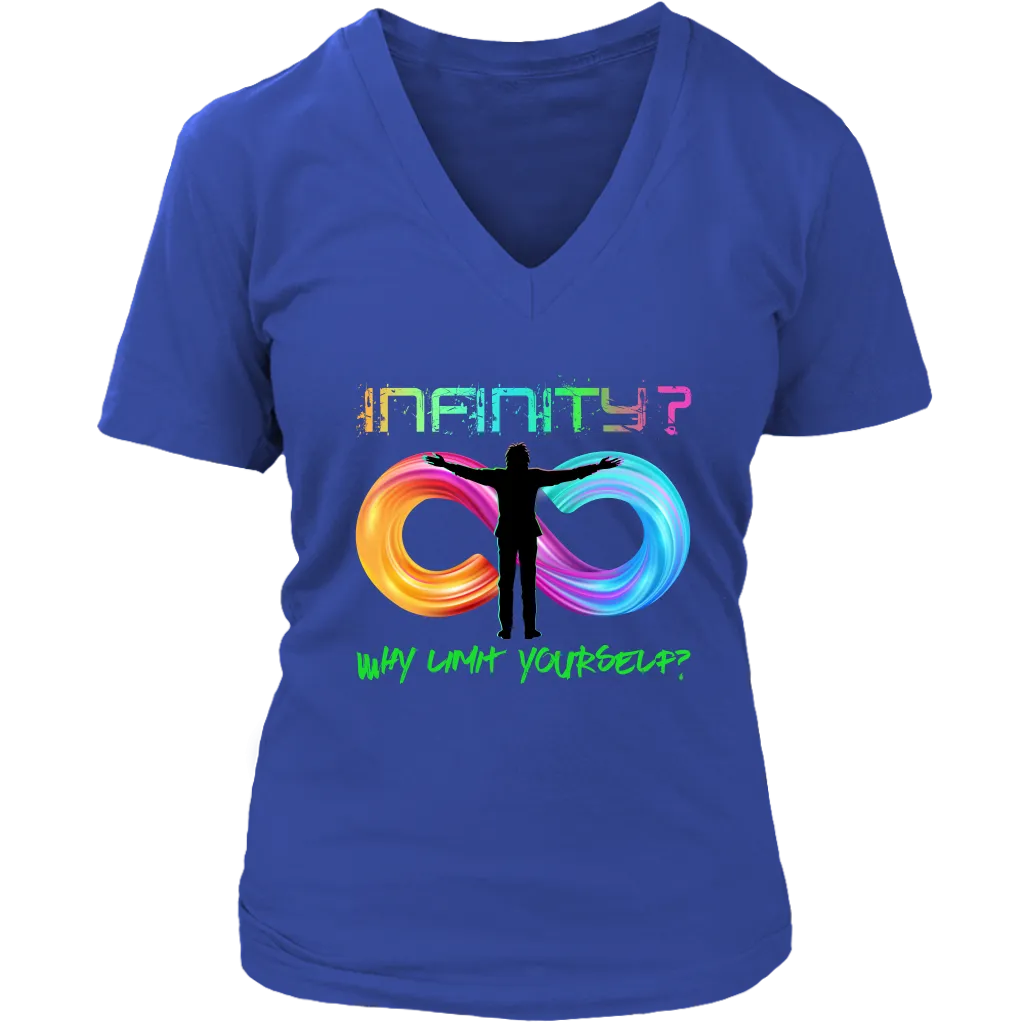 Inspirational T-shirt, Infinity T-shirt, No Limits T-shirt, Positive Affirmation T-shirt