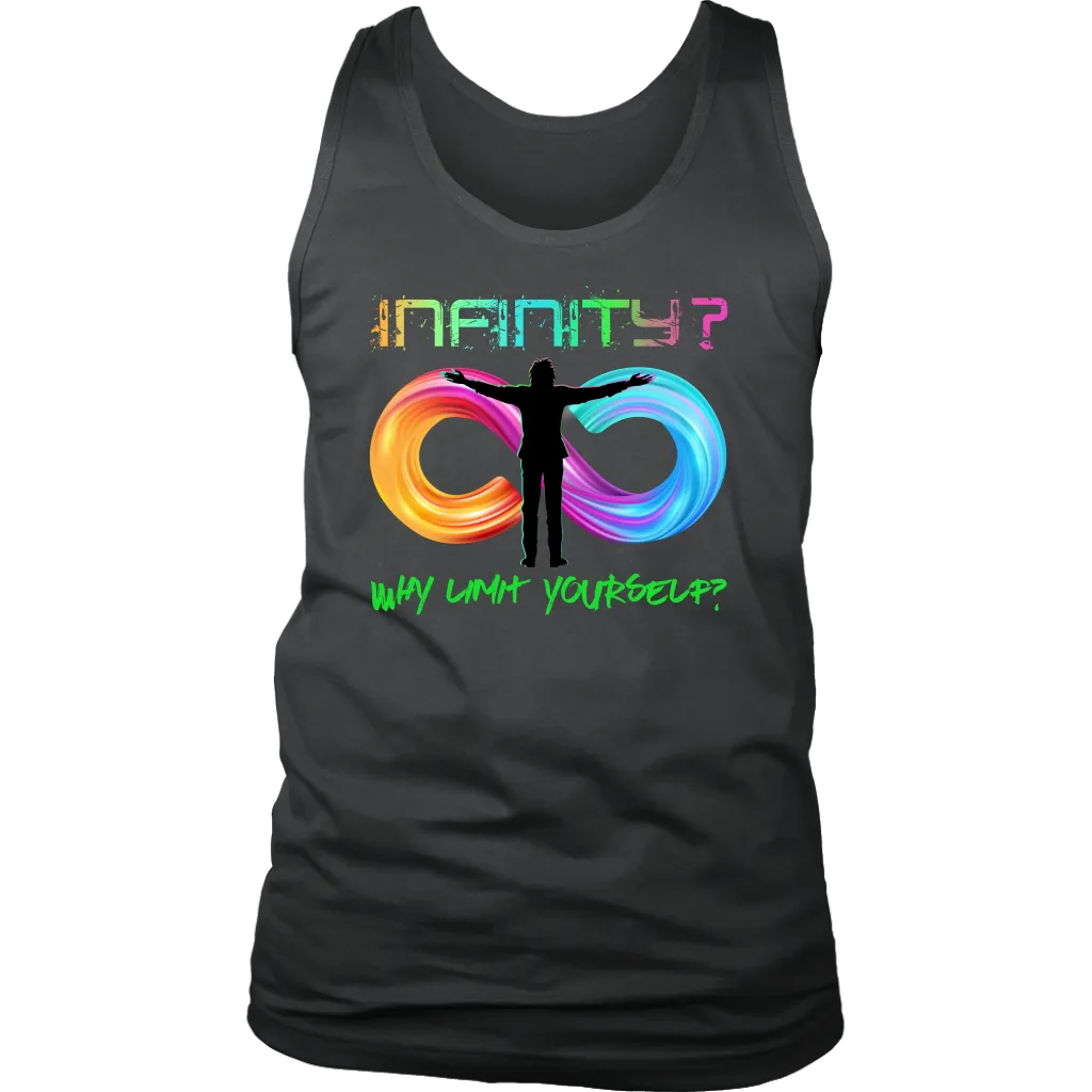 Inspirational T-shirt, Infinity T-shirt, No Limits T-shirt, Positive Affirmation T-shirt