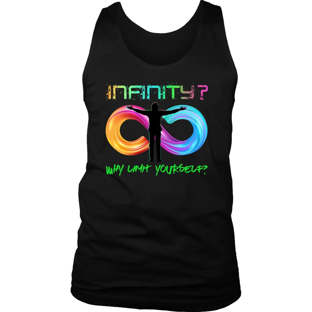 Inspirational T-shirt, Infinity T-shirt, No Limits T-shirt, Positive Affirmation T-shirt