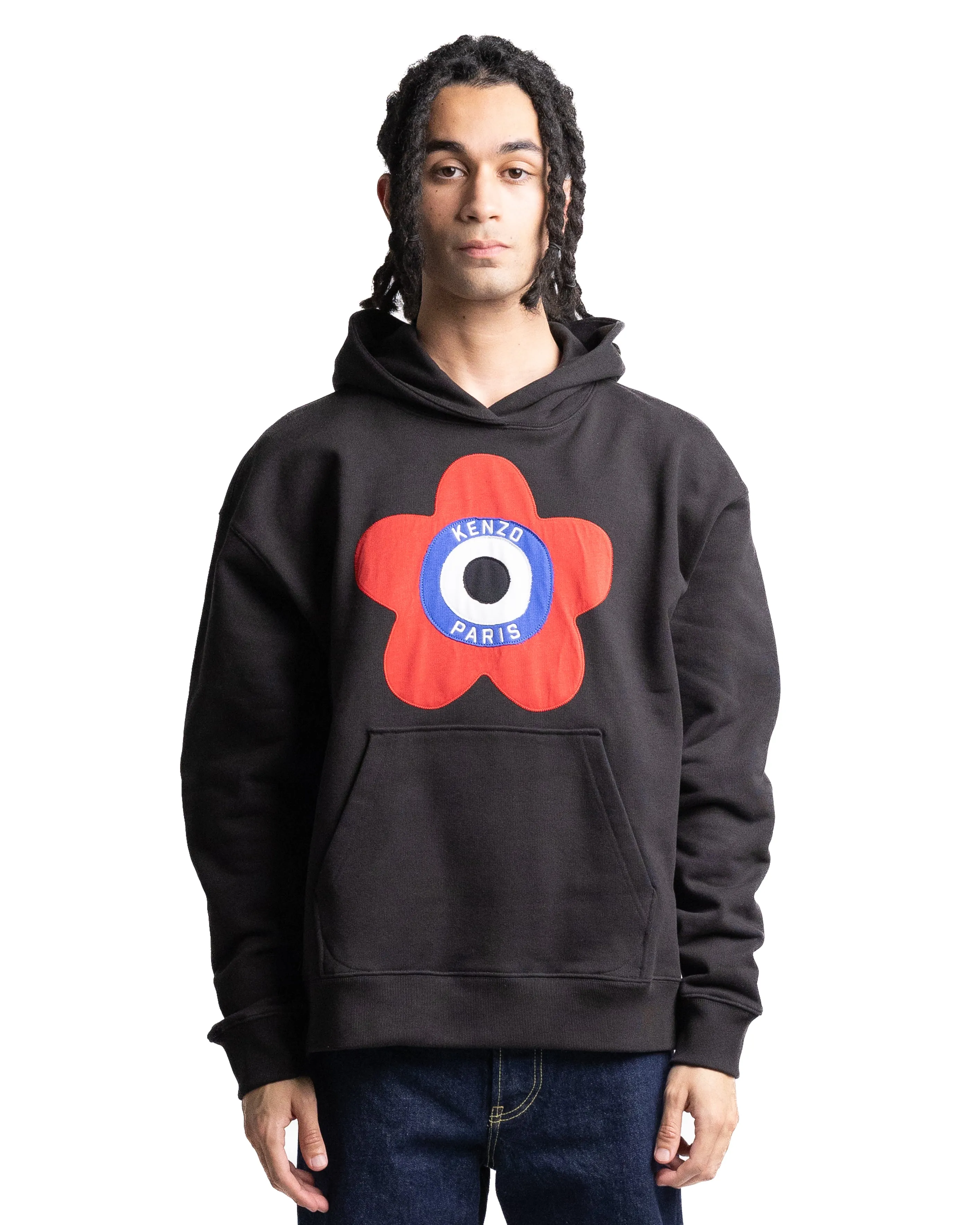 Kenzo Target Oversized Hoodie Black