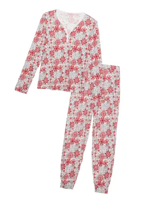 Long Sleeve Top & Pant Pajama Set