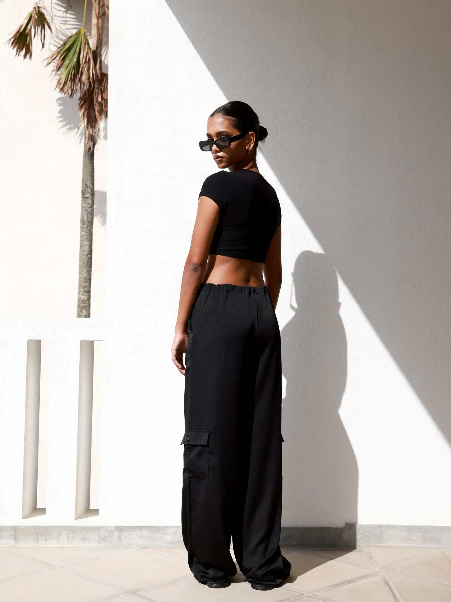 Low Waist Baggy Cargo Pant