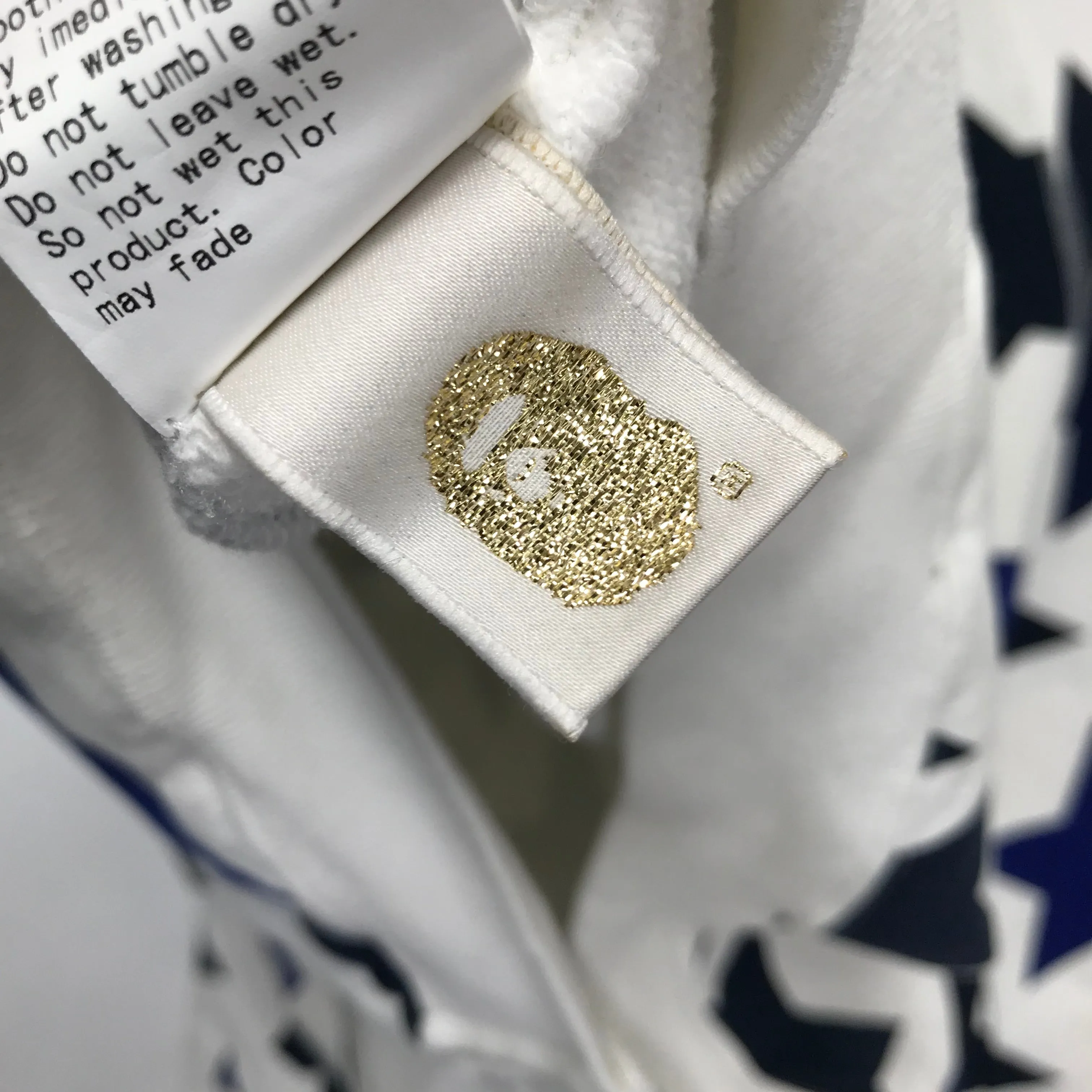 [M] A Bathing Ape Bape Sta Full Zip Hoodie