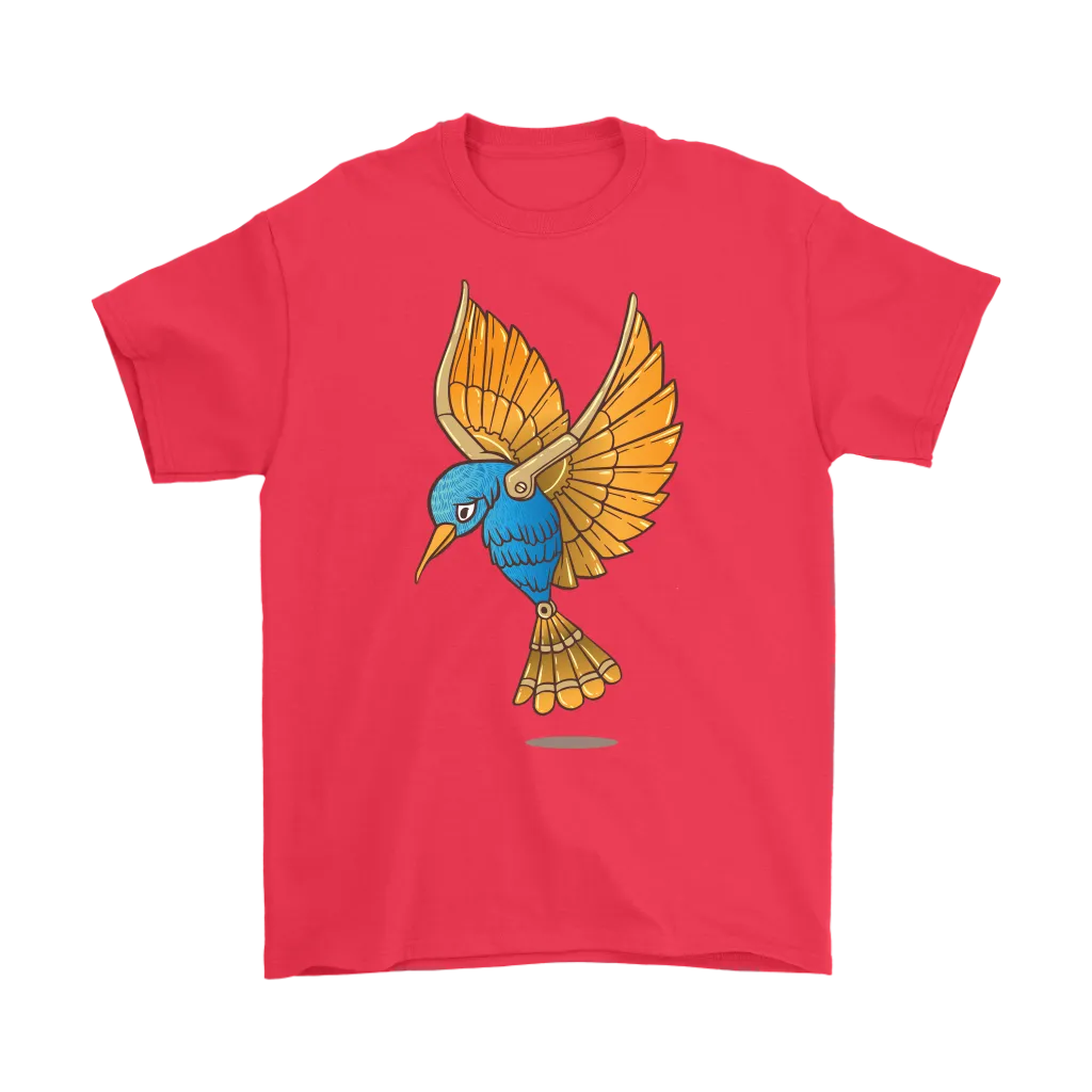 Mechanical Bird T-shirt, Steampunk Gift, Steampunk Bird Shirt