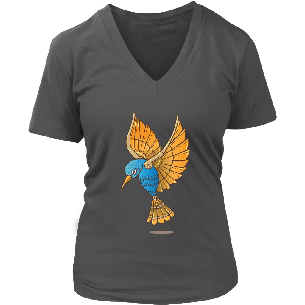 Mechanical Bird T-shirt, Steampunk Gift, Steampunk Bird Shirt