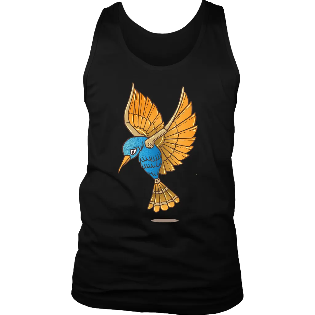 Mechanical Bird T-shirt, Steampunk Gift, Steampunk Bird Shirt