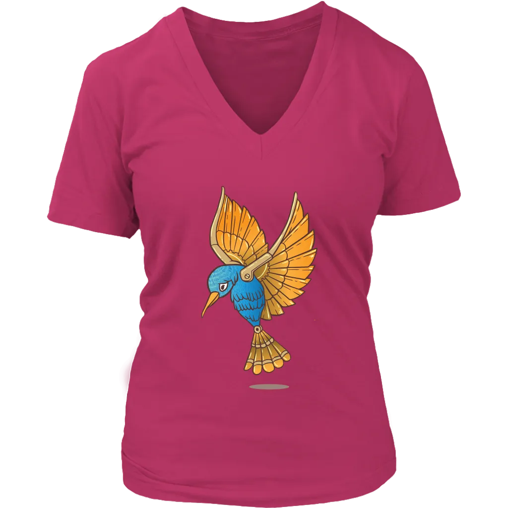 Mechanical Bird T-shirt, Steampunk Gift, Steampunk Bird Shirt