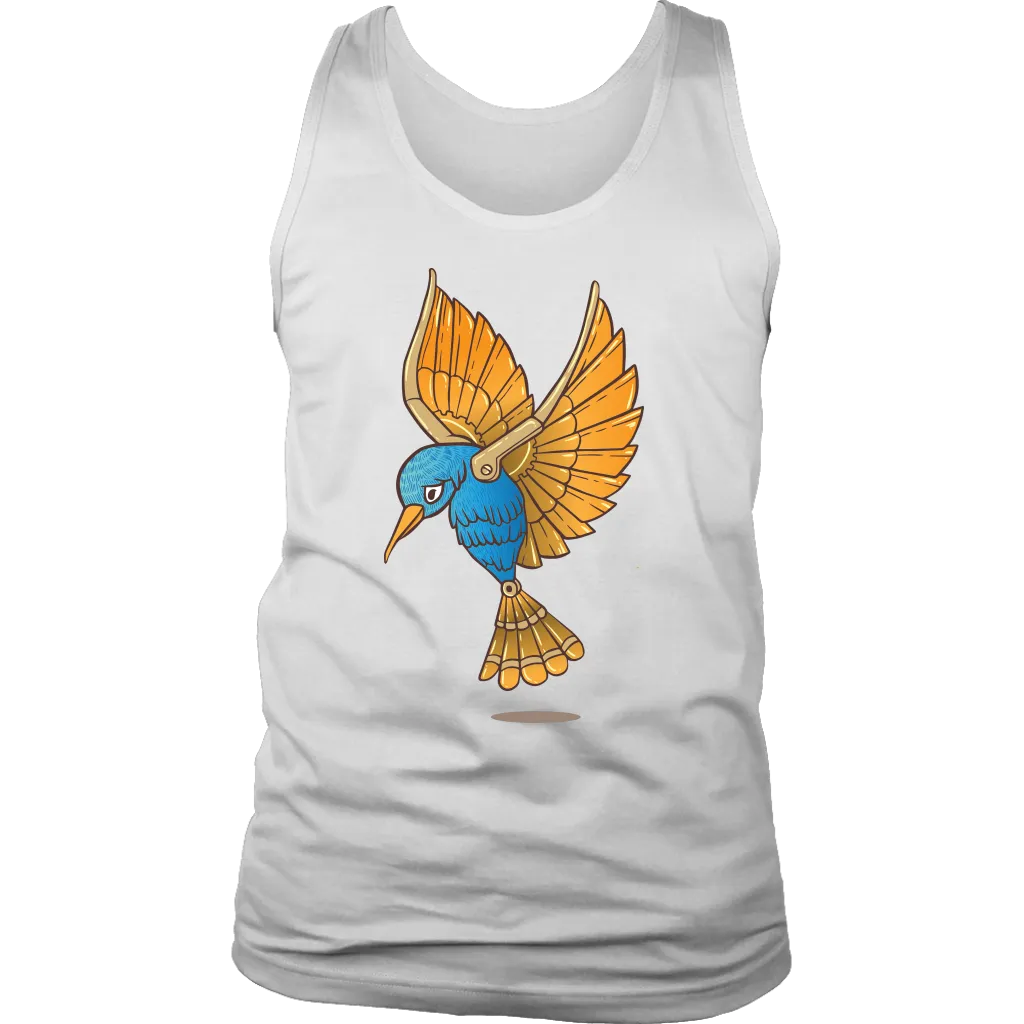Mechanical Bird T-shirt, Steampunk Gift, Steampunk Bird Shirt