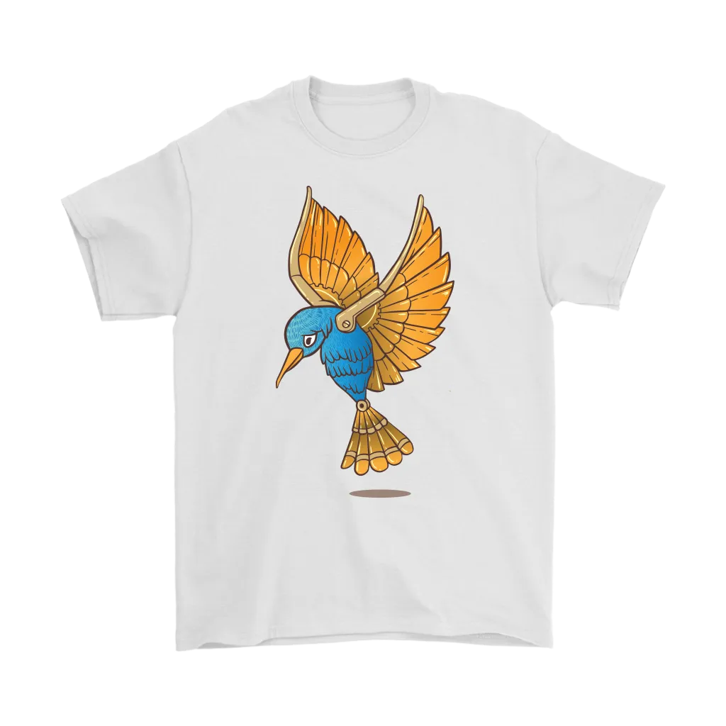 Mechanical Bird T-shirt, Steampunk Gift, Steampunk Bird Shirt