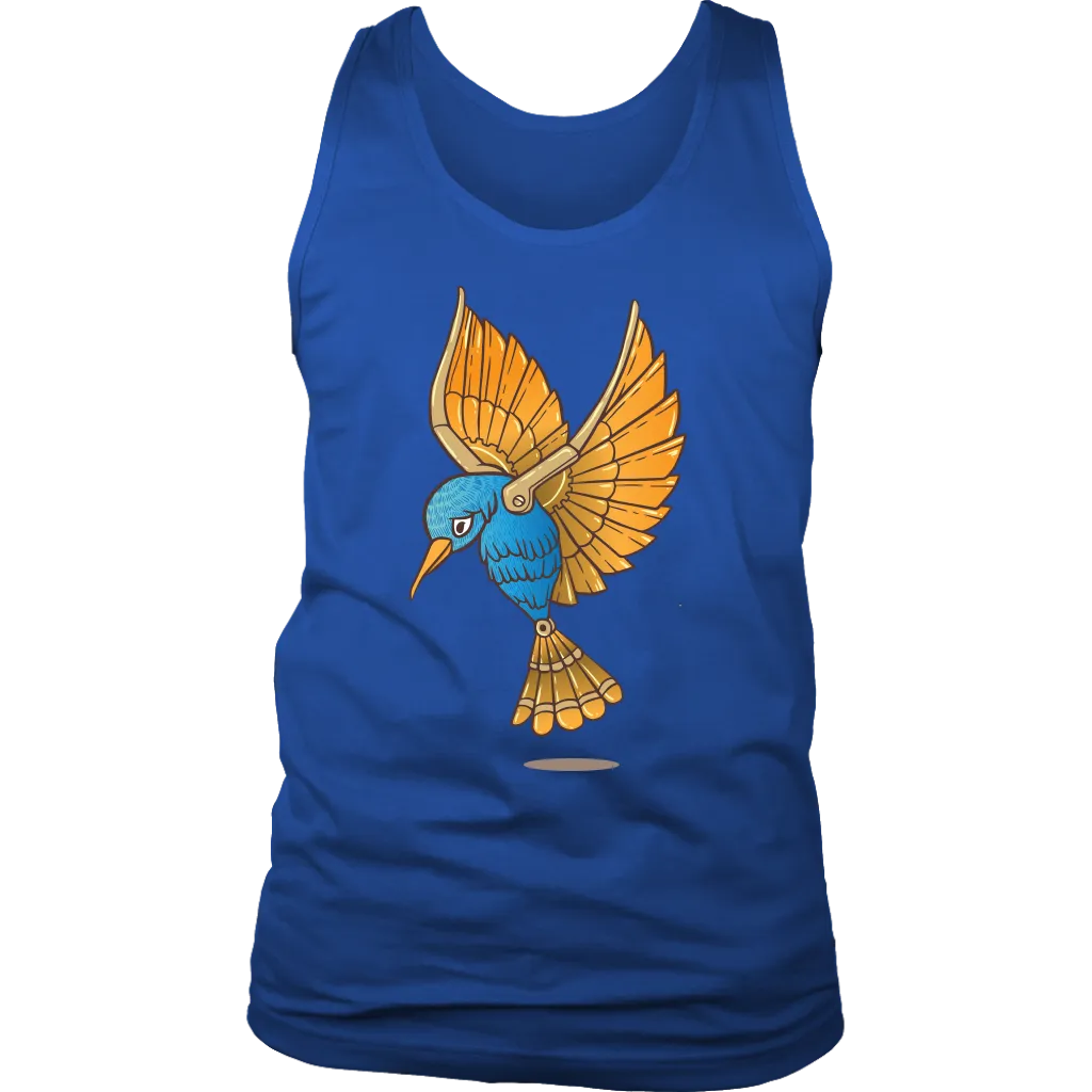 Mechanical Bird T-shirt, Steampunk Gift, Steampunk Bird Shirt