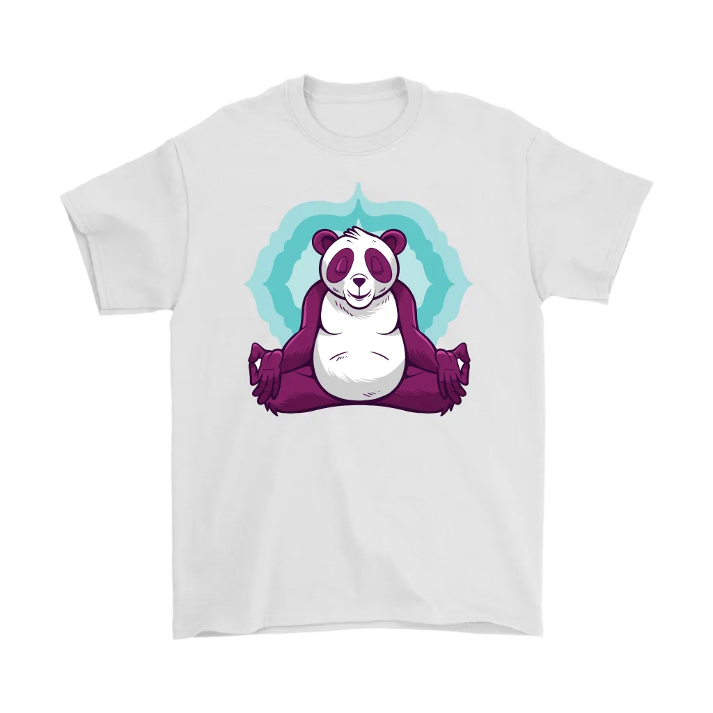 Meditation T-shirt, Funny Meditation Gift, Panda Meditation Shirt, Panda Yoga Shirt, Funny Panda Shirt