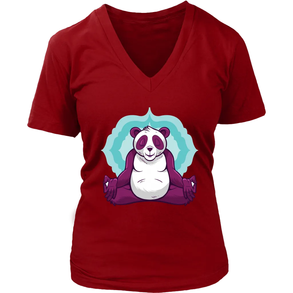 Meditation T-shirt, Funny Meditation Gift, Panda Meditation Shirt, Panda Yoga Shirt, Funny Panda Shirt