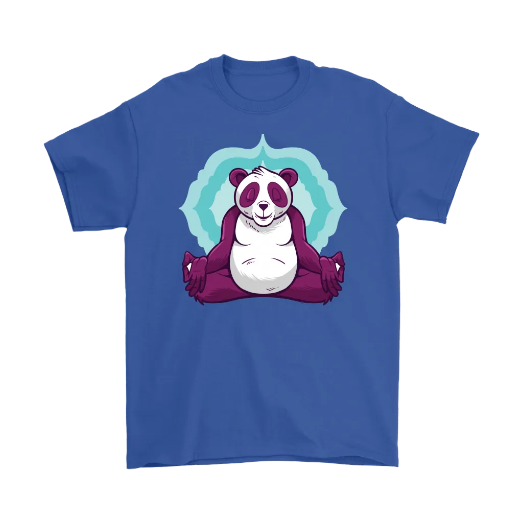 Meditation T-shirt, Funny Meditation Gift, Panda Meditation Shirt, Panda Yoga Shirt, Funny Panda Shirt